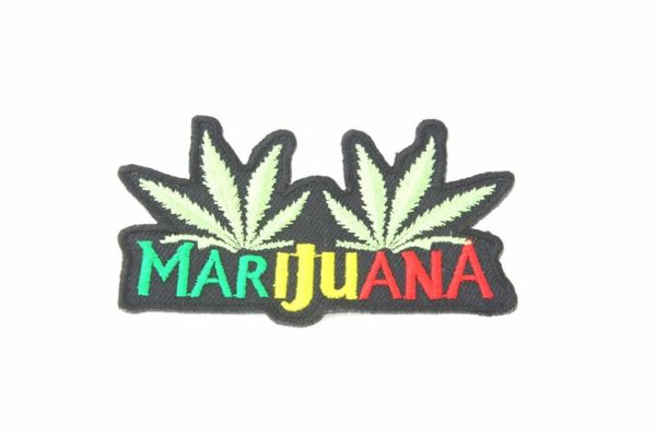 Ecusson Marijuana