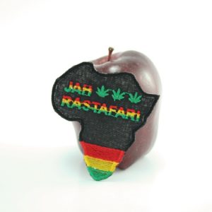 Ecusson Afrique Jah Rastafari