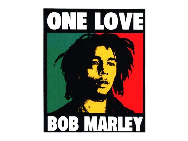 Tee-Shirt Blanc Vintage Bob Marley Pop Art Manches Courtes
