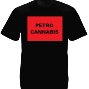 Tee-shirt Cannabis Canada Noir