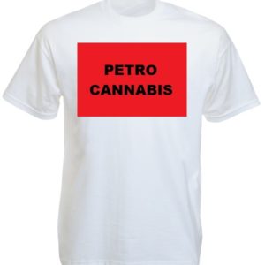 Tee-shirt Cannabis Canada Blanc
